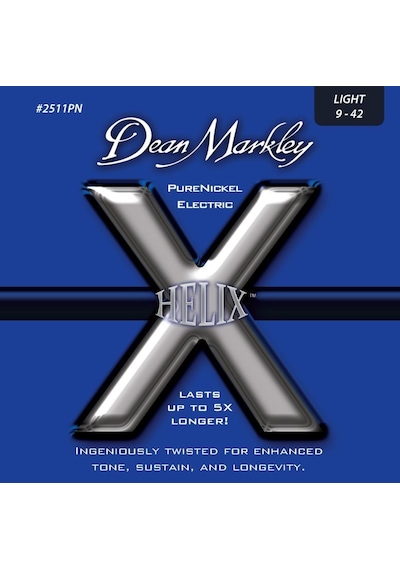 Dean Markley Helix Pure Nickel Light - Lt Takım Tel Elektro Gitar Dean Markley Helix Pure Nickel Light - Lt Takım Tel Elektro Gitar