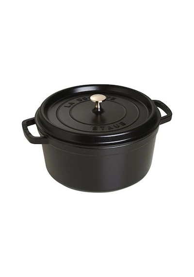 Staub 405002810 Döküm Tencere, 28 Cm, Sıyah