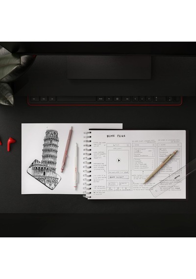 Rotring 600 İnci Beyaz Tükenmez Kalem Diğer