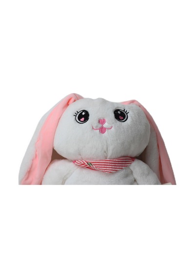 İthal Kumaş Kulakları & Ayakları Uzayıp Küçülen Sevimli Tavşan Peluş Oyuncak & Uyku Arkadaşı 75 Cm. 001