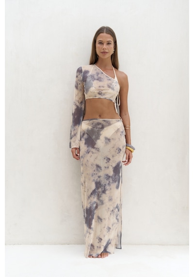 Mai Collection Mai Studios Co. Efthimos Tek Omuz Sarı Crop Etek Takım Sarı Mai Collection Mai Studios Co. Efthimos Tek Omuz Sarı Crop Etek Takım Sarı