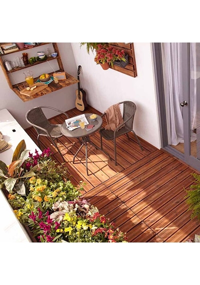 Koçtaş Bari Rattan Kollu Sandalye Kahverengi