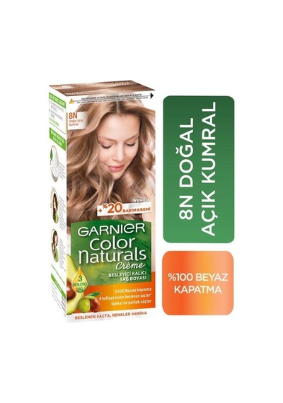 Saç Boyası - Color Naturals 8n Doğal Açık Kumral 3600541915893