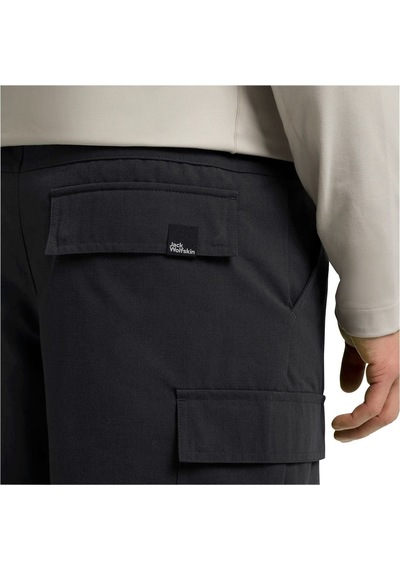 Jack Wolfskın Jack Wolfskin Yuma Cargo Pants Erkek Siyah Outdoor Pantolonu 6000 Siyah