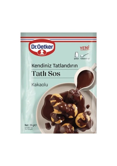Dr.oetker Kendiniz Tatlandırın Tatlı Sos Kakaolu 39 G X 3 Adet - 815100760