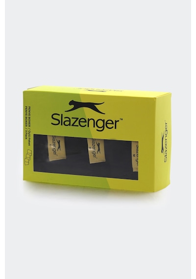 Slazenger He 3 Lü Set Erkek Siyah Boxer Siyah