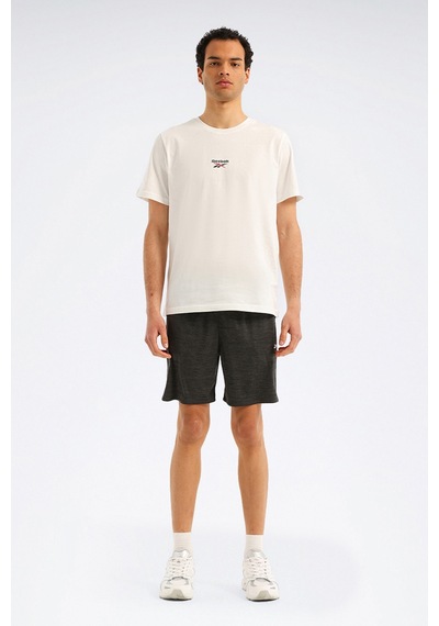 Reebok Id Traın Knıt Short Sıyah Melanj Erkek Şort 000000000102204558 Siyah