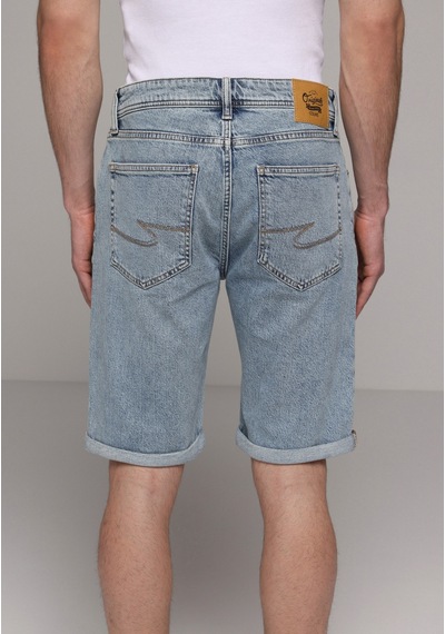 Colin's Colins Straight Fit Orta Bel Düz Erkek Light İndigo Denim Jean Şort Cl1081095 Q1.v1 Dn44995