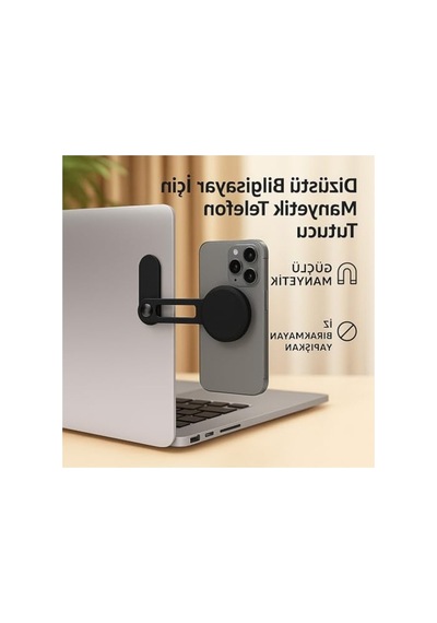 Manyetik Telefon Tutucu, Laptop Ve Araç Ekranları İçin Uyumlu
