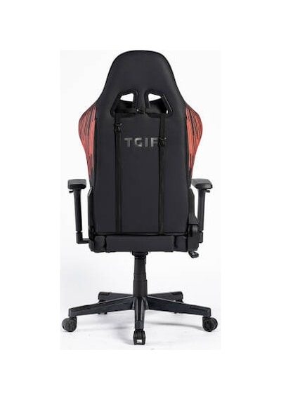 Adore Gaming Apollo Profesyonel Oyuncu Ve Yönetici Koltuğu-siyah-çizgi Kırmızı 42x124-131,5x64 Cm