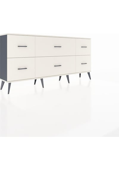 Arges Konsol 6 Çekmeceli 176x30x83 Antrasit-antrasit/aytaşı Antrasit/aytaşı Arges Konsol 6 Çekmeceli 176x30x83 Antrasit-antrasit/aytaşı Antrasit/aytaşı