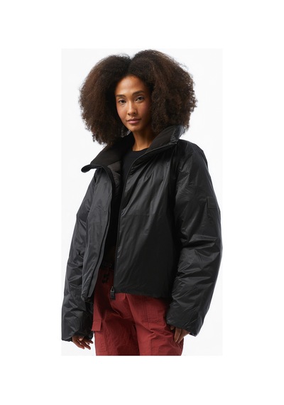 Rains Kevo Short Puffer Kadın Siyah Montdüz17030