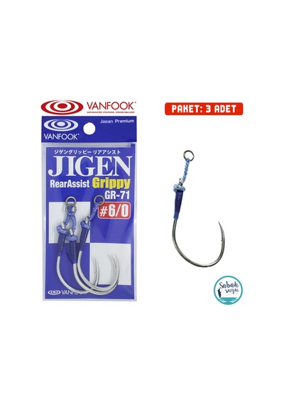 Vanfook Tekli Asist Iğnesi Gr-71  6/0 (3Ad)