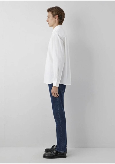 Mavi Loose Fit Beyaz Erkek Gömlek M0212091-620