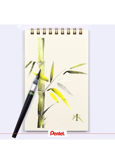 Pentel Arts Colour Brush Fırça Uçlu Boya Kalemi - Mor Xgfl-150x
