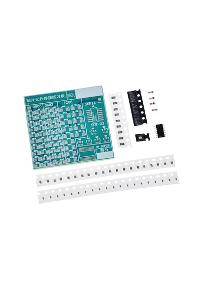 SMD Lehimleme Pratik Kartı - Demonte(Montesiz)