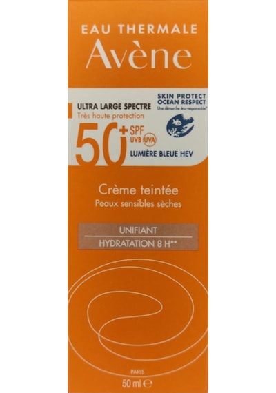 Avene SPF50 Renkli Güneş Koruyucu Krem 50 ML