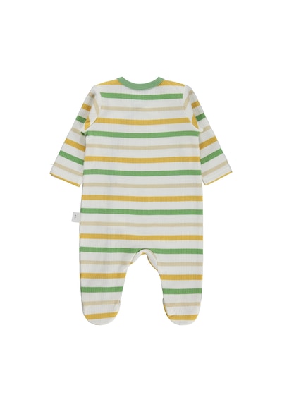 Civil Baby Çizgili 1-9 Ay Tulum - Ekru 08330Y05226S1