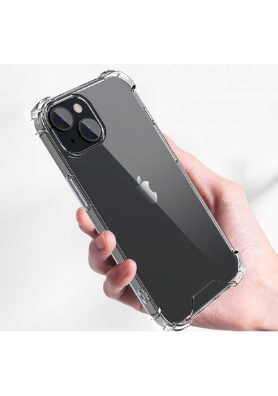 Apple iPhone Uyumlu 14 Frm Nitro Anti Shock Silikon renksiz