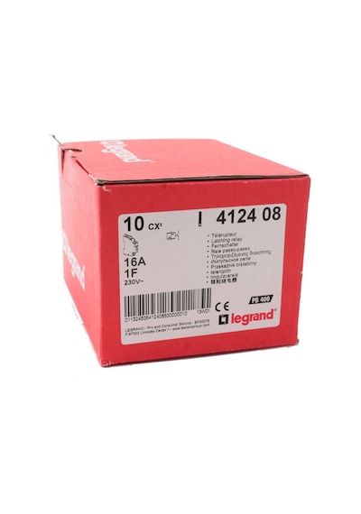 Legrand 412408 Darbe Akım Anahtarı 16A 1K 230V 1NO Standart
