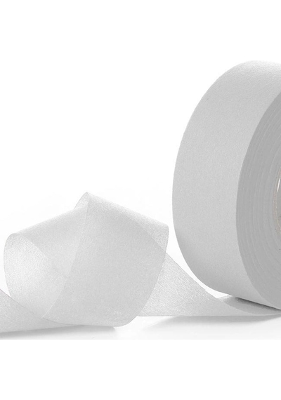 Jütburada Beyaz Kurdale Şerit Nonwoven Tela Kumaş 2.5 Cm 220 Metre