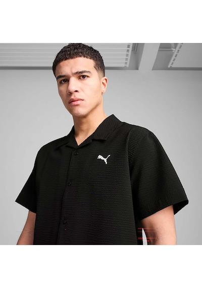 Puma Wardrobe Essentials Erkek Siyah Gömlek 629663-01 Siyah