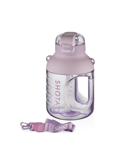 Shotay Chubby Su Matarası Tritan Mor1600ml Mor