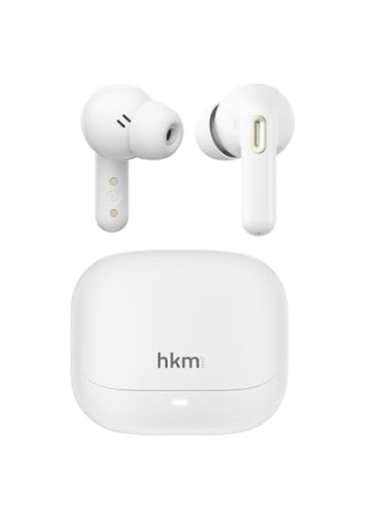 Opus Pro Bluetooth Kablosuz Kulakiçi Tws Kulaklık, Anc Aktif Gürültü Engelleme Ve Enc Sistemi, Beyaz Genel