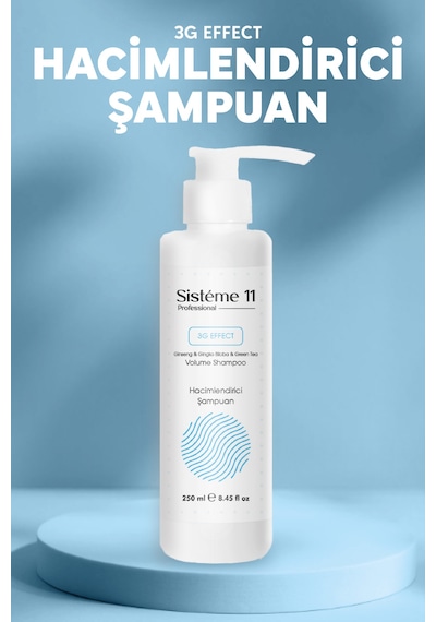 Sisteme 11 Hacimlendirici Şampuan 250 Ml Hacimsiz