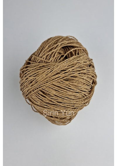 Sarılmış Kağıt İp 100 Gram Bej
