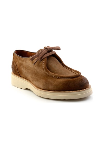 Bambi Taba Leather Erkek Loafer Ayakkabı E01901404602 Taba