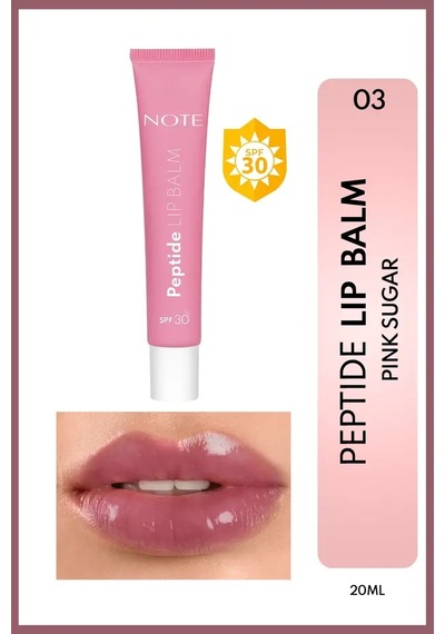 Peptide Lip Balm Spf 30 Dudak Balmı - 03 Pink Sugar - Pembe Diğer