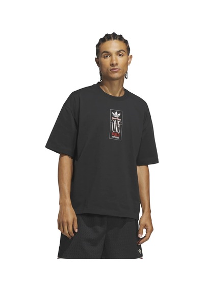 Kg8153-e Adidas Wt Gfx Tee Erkek T-shirt Siyah Kg8153-e