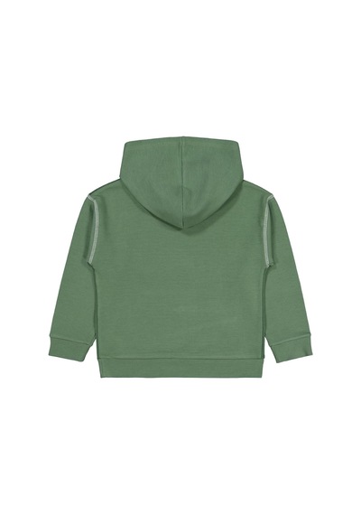 Civil Boys Okay Baskılı 6-9 Yaş Sweatshirt - Yeşil