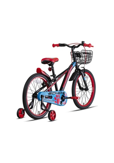 Kron Bobcat - 20'' - Vitessiz - V.b. - Siyah-mavi/kırmızı Siyah - Kırmızı - Mavi