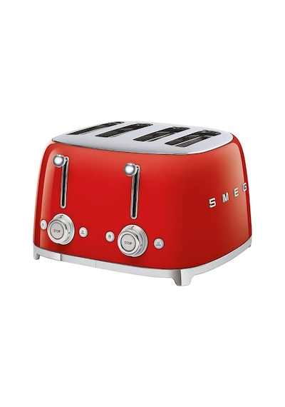 Smeg TSF03 4 Dilim Ekmek Kızartma Makinesi Kırmızı
