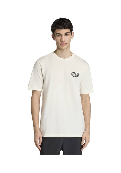 Adidas M Hot Np T Owhıte Beyaz Erkek Kısa Kol T-shirt