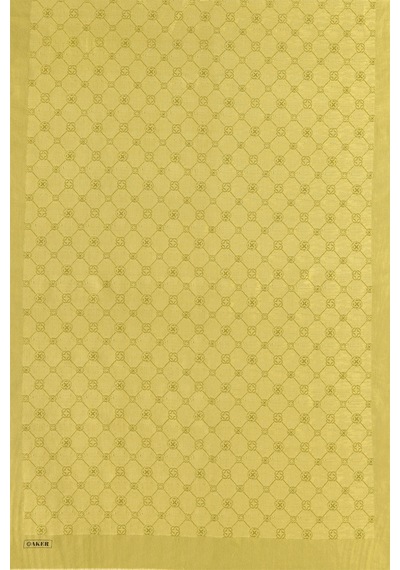 Aker Fıstık Yeşili 70x190 Cm Koza Şal Yeşil Yeşil