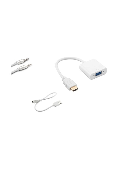 S-link Sl-hvs13 Hdmı Erkek To Vga Dişi + Audio Micro Usb Çevirici Kdo