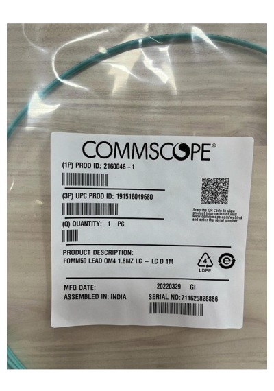 Fiber Optik Patch Cord Kablo Lc-lc Om4 Multi Mode 1m