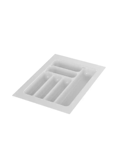 Starax 40 Cm Beyaz Plastik Kaşıklık 6 Gözlü 34x49 Cm S-2283-wp Çok Renkli