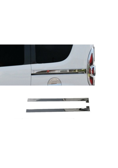 Fiat Doblo Krom Sürgülü Kapı Çıtası 2010-2022 Arası 2Prç Paslanma N11.3963