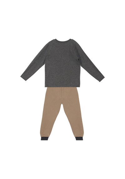 Denokids Mshb&g Doberman Erkek Çocuk T-shirt Pantolon Takım Çok Renkli