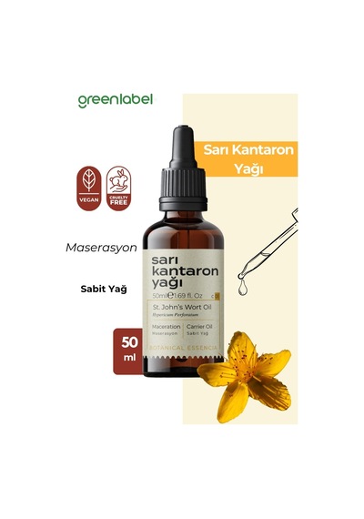 Greenlabel Sarı Kantaron Yağ 50 Ml