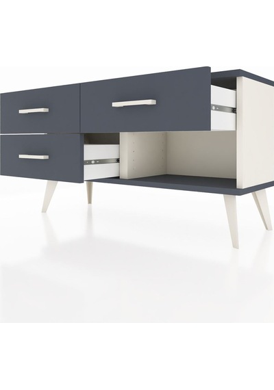 Arges Şifonyer 3 Çekmeceli 88x30x48 Aytaşı-antrasit Antrasit Arges Şifonyer 3 Çekmeceli 88x30x48 Aytaşı-antrasit Antrasit