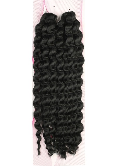 Nice Bulk Afro Su Dalgası Saç - Siyah