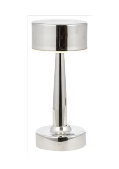 Özgen Ledli Dimmerli Masa Lambası Ml64005 Boyalı Nikel Ve Eskitme