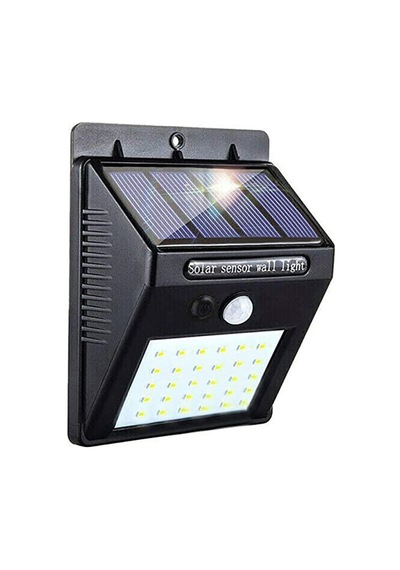 Solar Güneş Enerjili Şarj Olabilen 20 Ledli Bahçe Lambası ANTRASİT