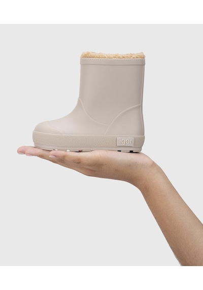 Igor W10306-004 Yogi Borreguito Çocuk Yağmur Çizmesi Bej