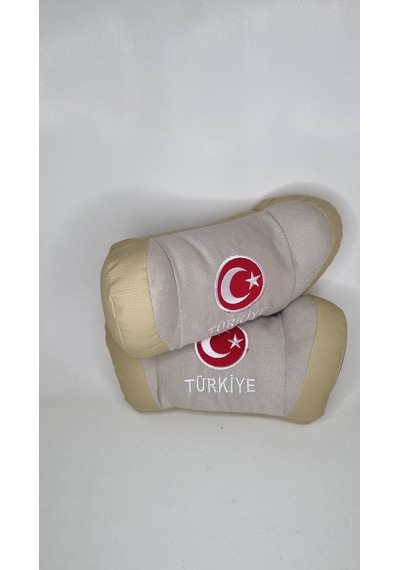 Türkiye Bayrağı Oto Ikili Boyun Yastığı (541623616)